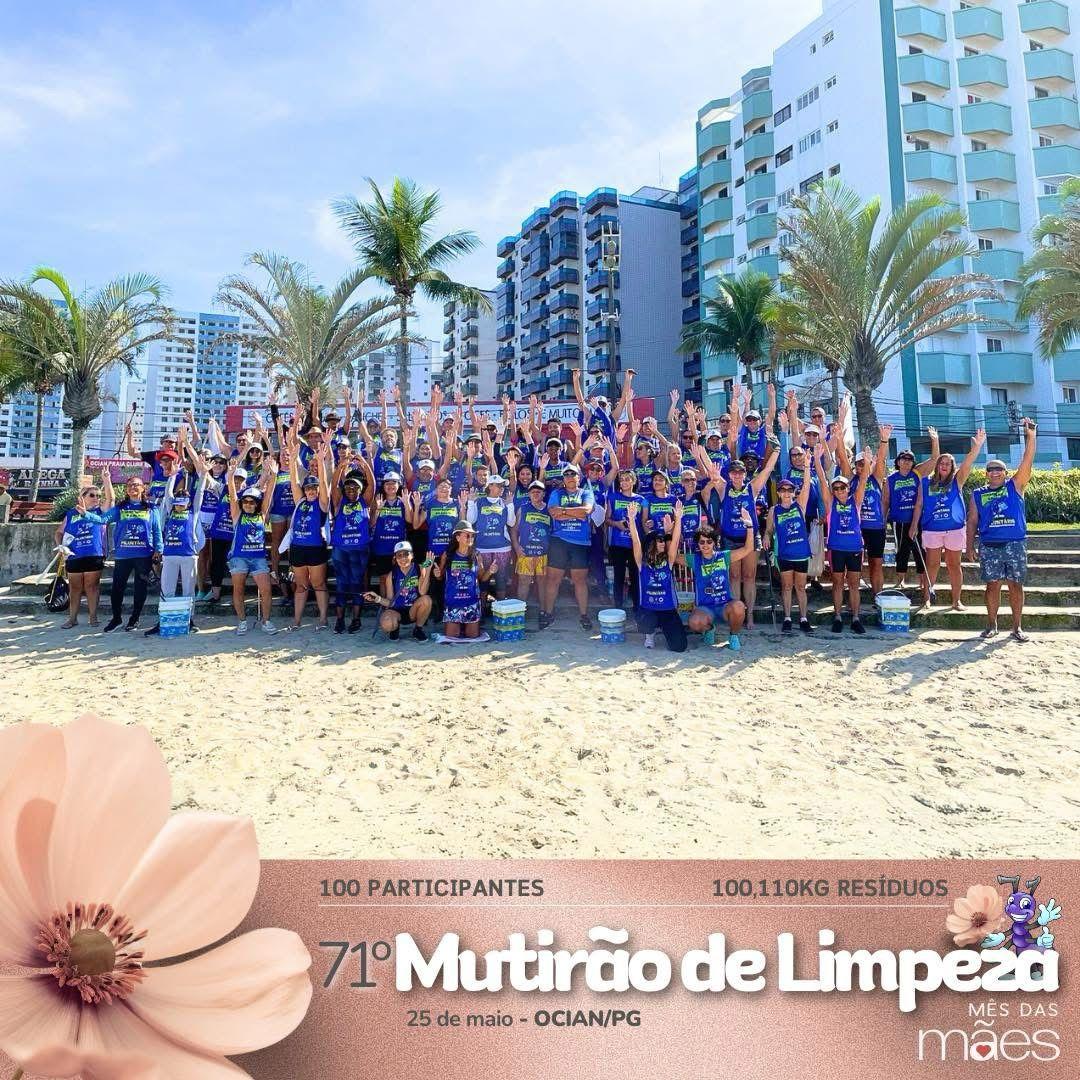 Formiguinhas da Praia _ 71° Mutirão Mensal de Limpeza de Praia - Ocian Formiguinhas da Praia _ 71° Mutirão Mensal de Limpeza de Praia - Ocian