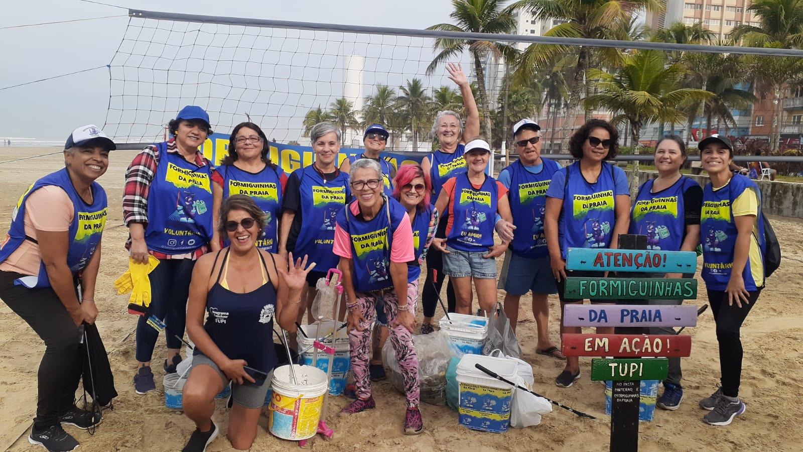 Formiguinhas da Praia _ Mutirão Mensal de Limpeza de Praia - Tupi Formiguinhas da Praia _ Mutirão Mensal de Limpeza de Praia - Tupi