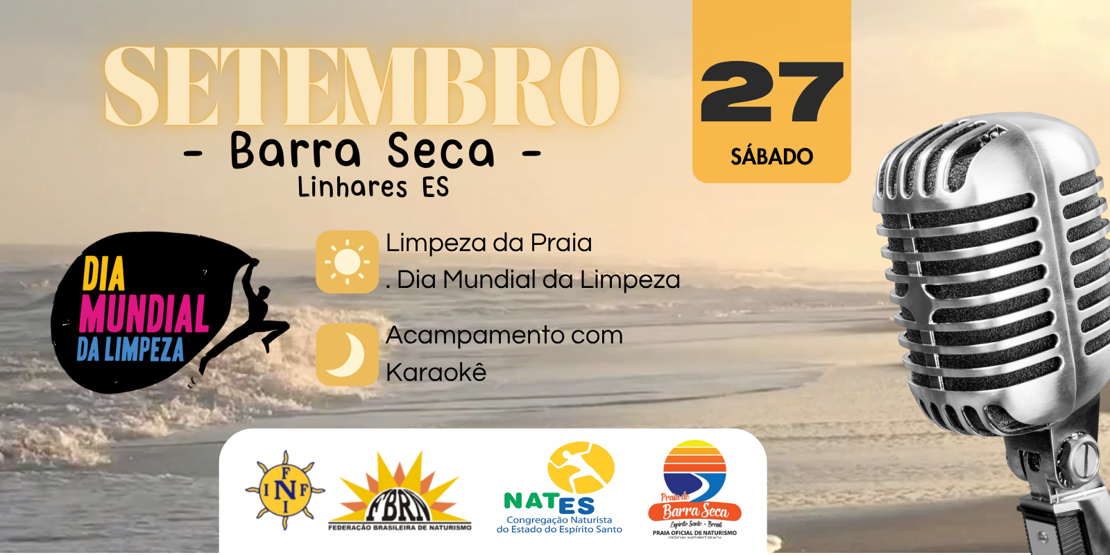 Dia Mundial da Limpeza - Praia de Barra Seca