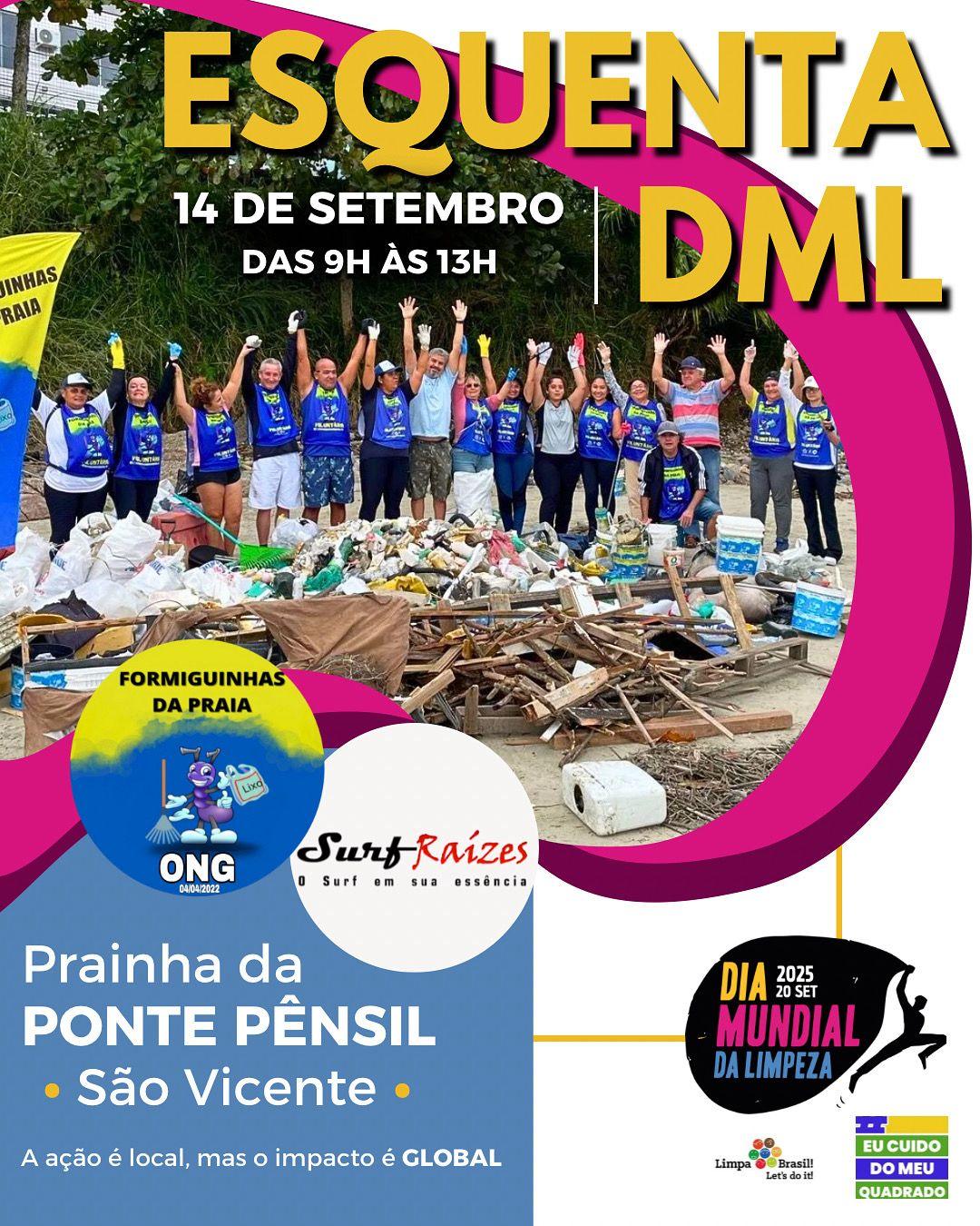 Formiguinhas da Praia _ Esquenta DML_ São Vicente/SP Formiguinhas da Praia _ Esquenta DML_ São Vicente/SP