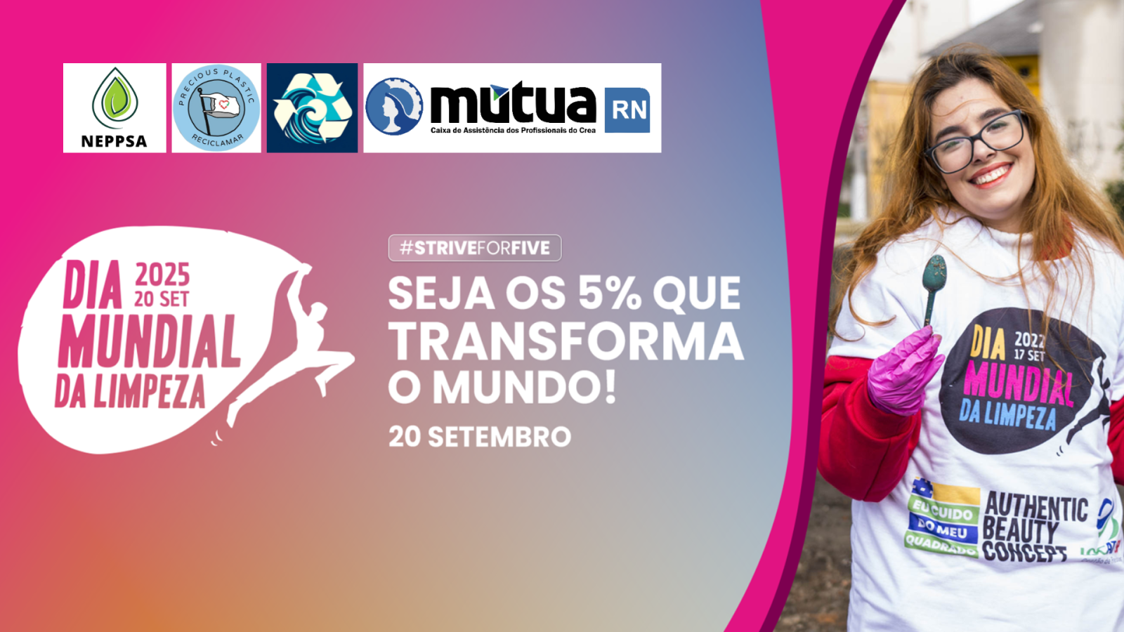 Limpeza no litoral de Natal/RN