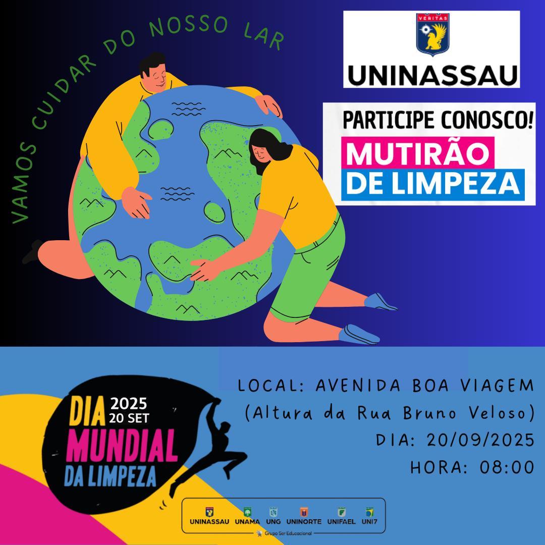 Mutirão de limpeza- UNINASSAU RECIFE Mutirão de limpeza- UNINASSAU RECIFE