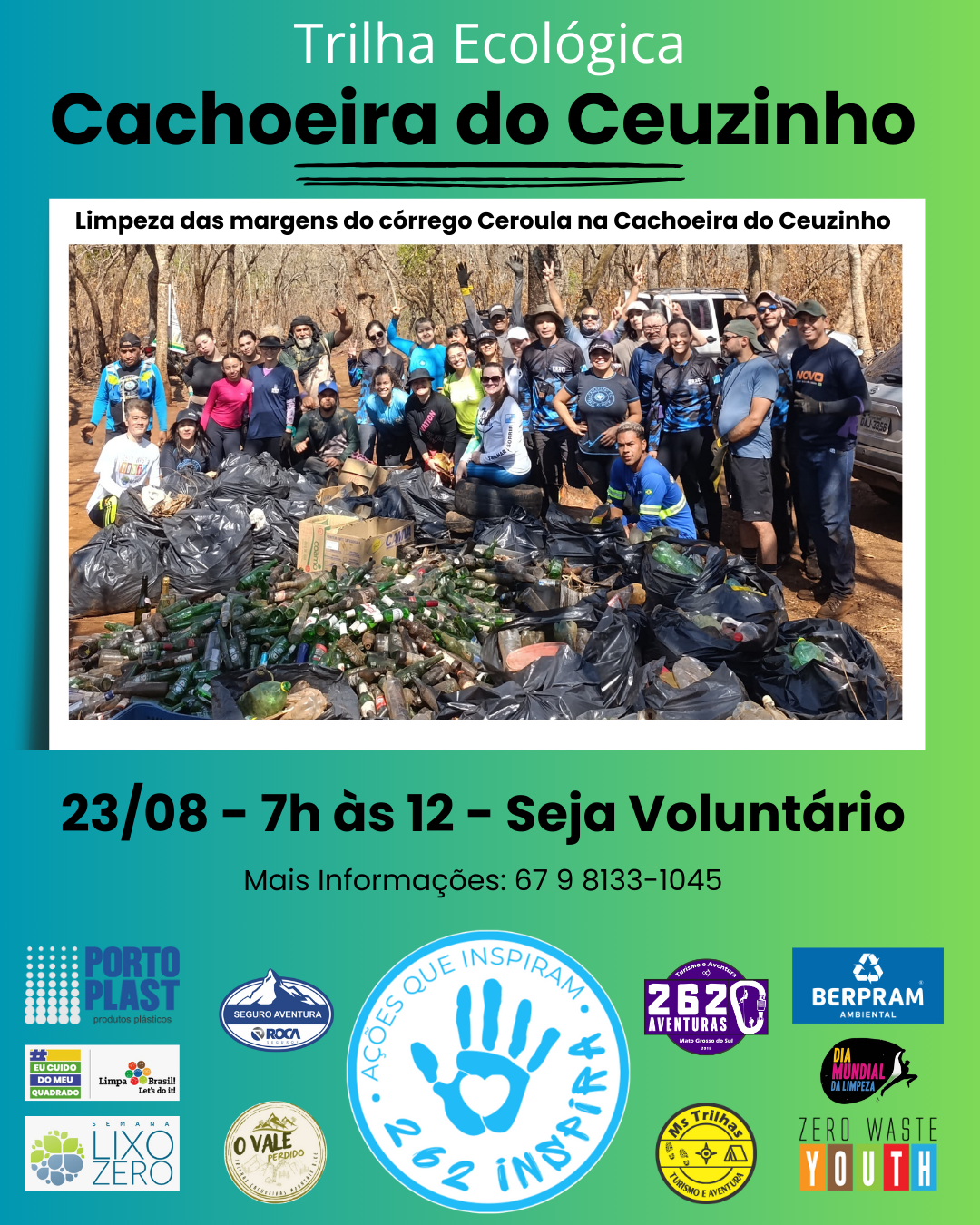 TRILHA ECOLÓGICA – CACHOEIRA DO CEUZINHO 2025