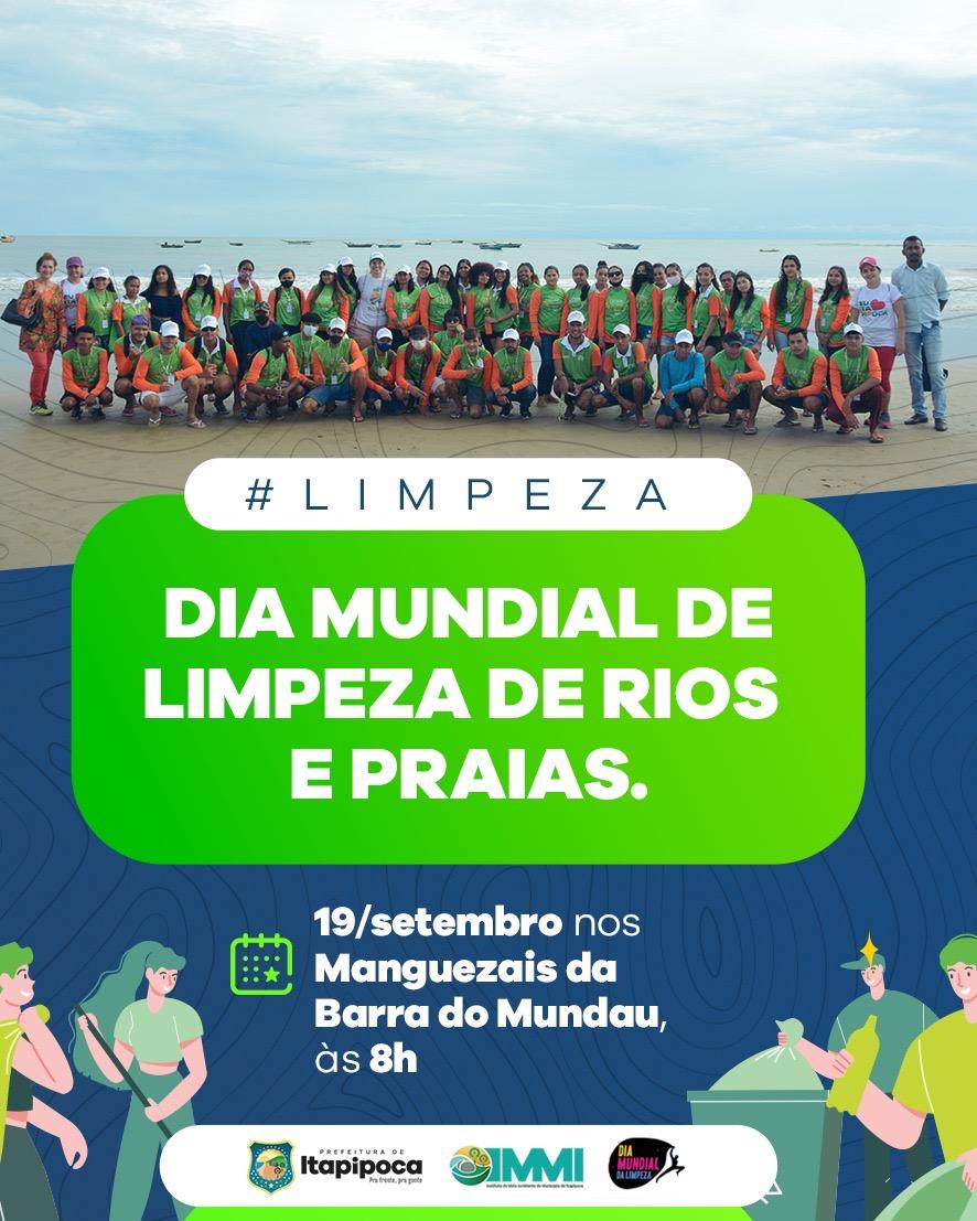 Mutirão de Limpeza na Barra do Mundaú Mutirão de Limpeza na Barra do Mundaú