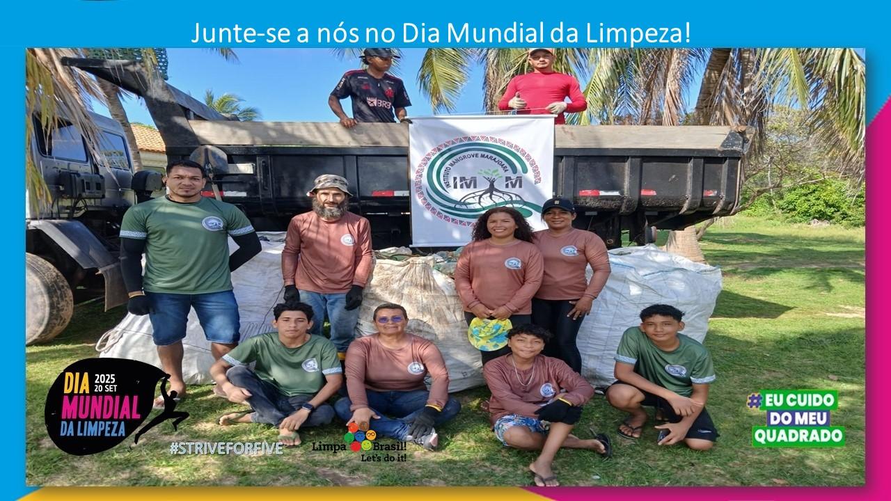AÇÃO DE LIMPEZA - PRAIA DO LAGUINHO - SALVATERRA/PA AÇÃO DE LIMPEZA - PRAIA DO LAGUINHO - SALVATERRA/PA