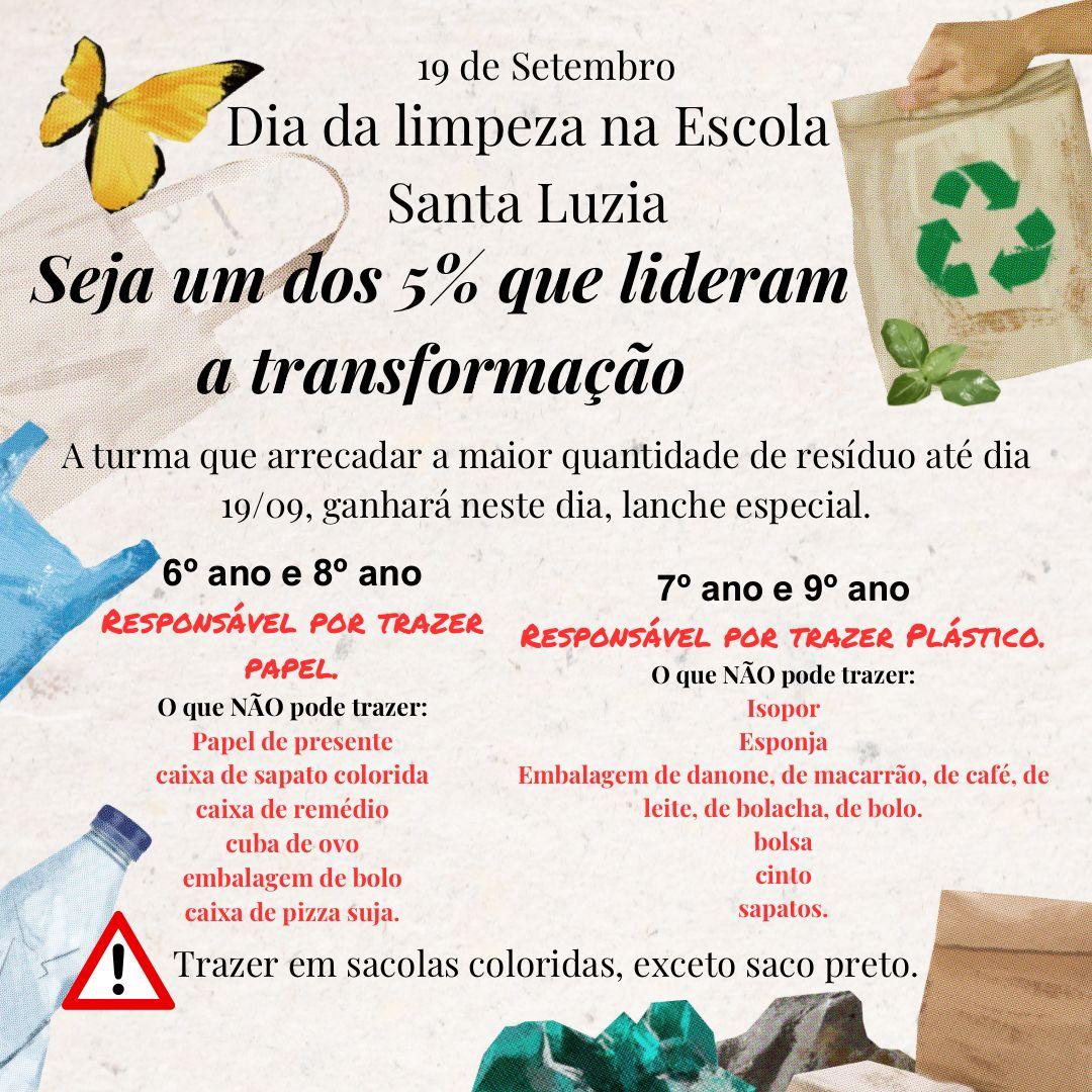 AÇÃO LIMPA, ATITUDE BONITA.