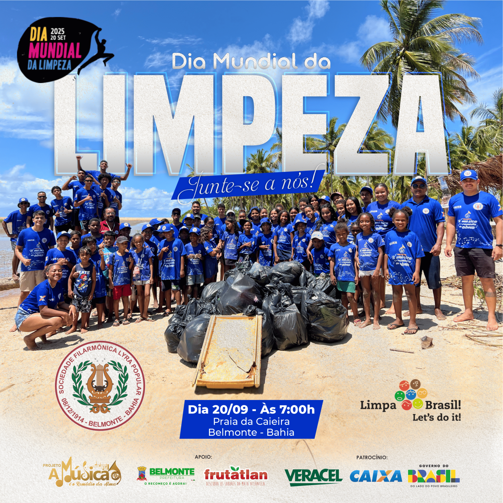 Dia Mundial da Limpeza - Belmonte/BA Dia Mundial da Limpeza - Belmonte/BA
