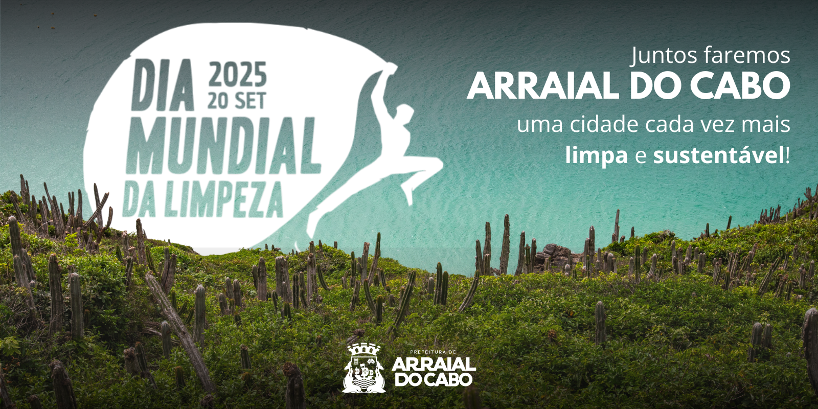 Dia Mundial da Limpeza em Arraial do Cabo