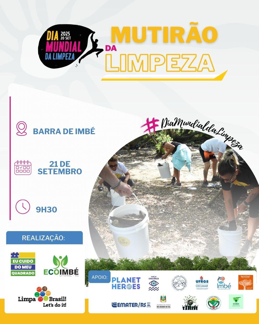 Dia Mundial da Limpeza Imbé/RS