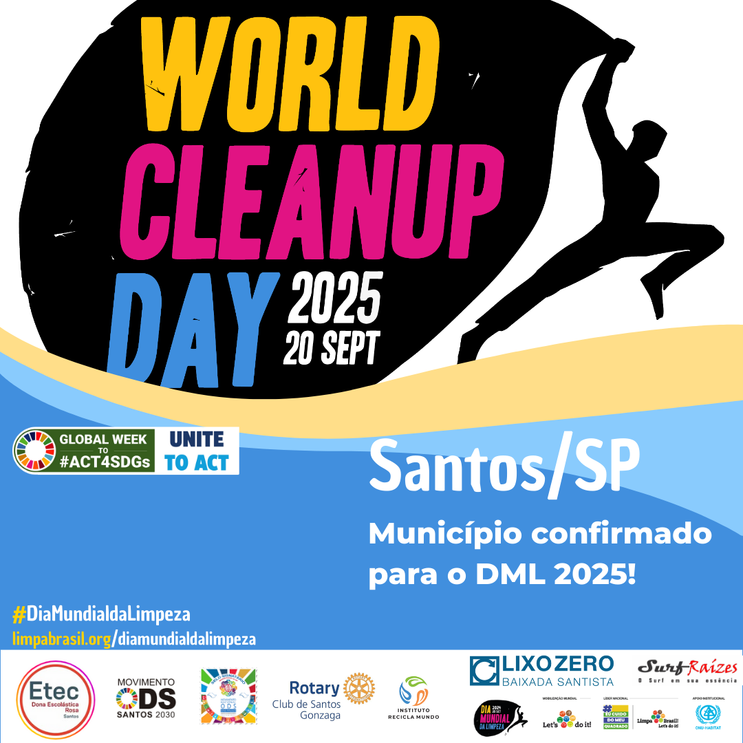 Dia Mundial da Limpeza - Santos/SP