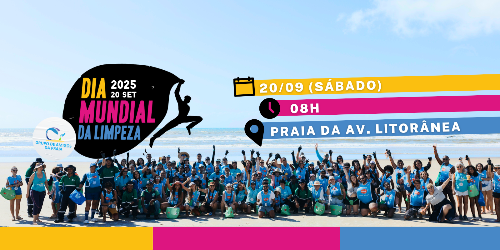 Dia Mundial de Limpeza 2025 com o GAP - Ilhéus-BA