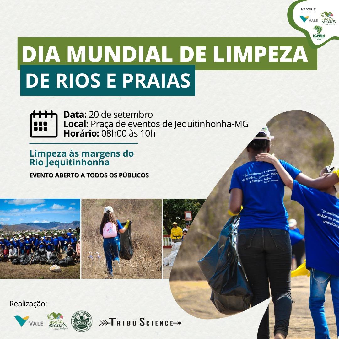Dia Mundial de Limpeza de Rios e Praias Dia Mundial de Limpeza de Rios e Praias