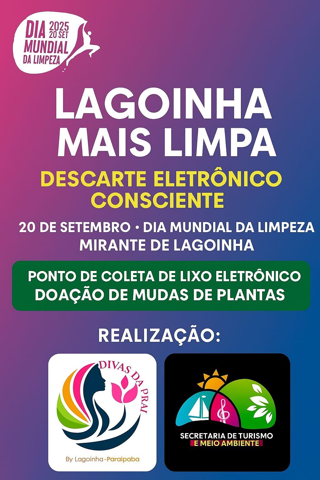 : LAGOINHA MAIS LIMPA – DESCARTE ELETRÔNICO CONSCIENTE cópia : LAGOINHA MAIS LIMPA – DESCARTE ELETRÔNICO CONSCIENTE cópia