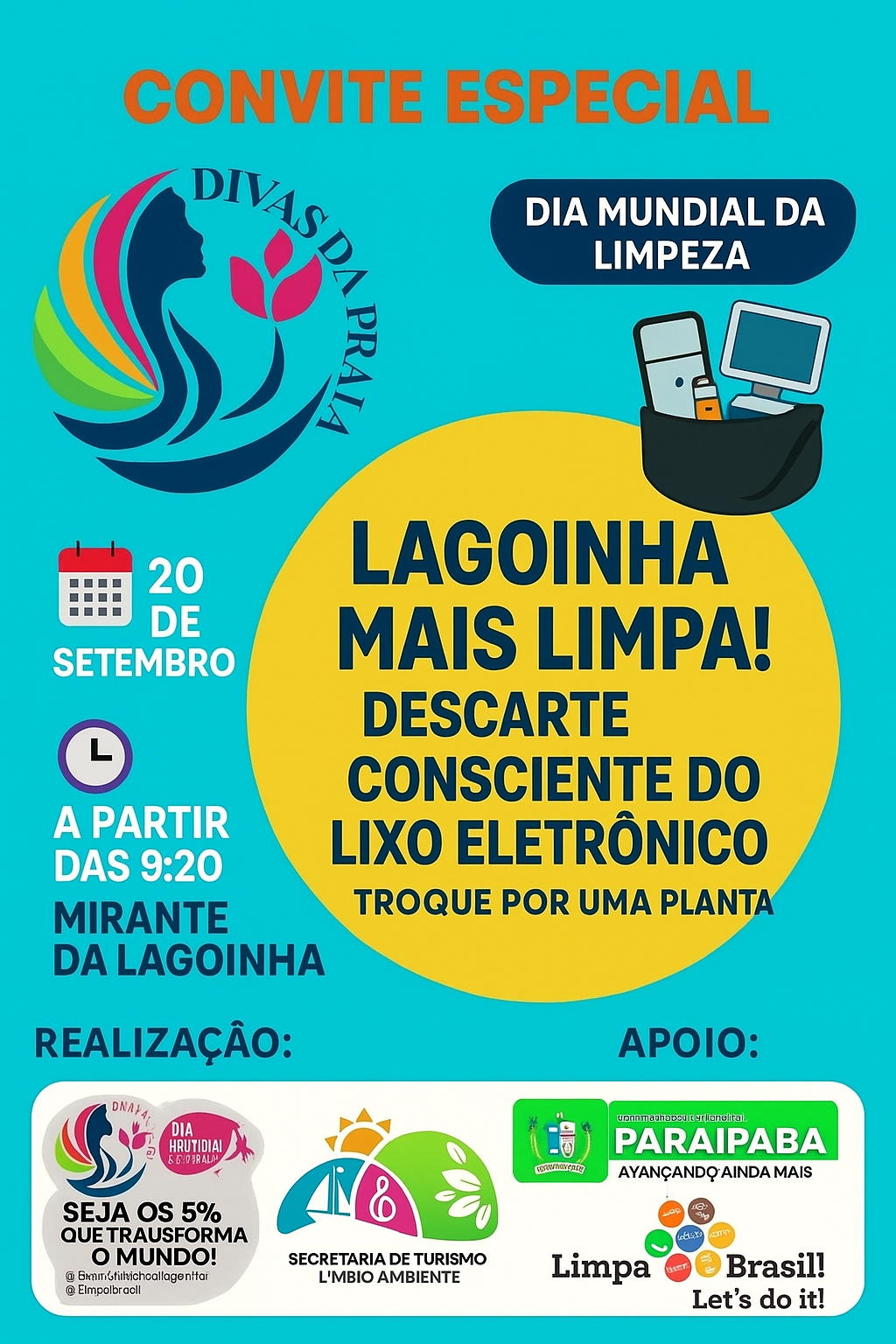 : LAGOINHA MAIS LIMPA – DESCARTE ELETRÔNICO CONSCIENTE