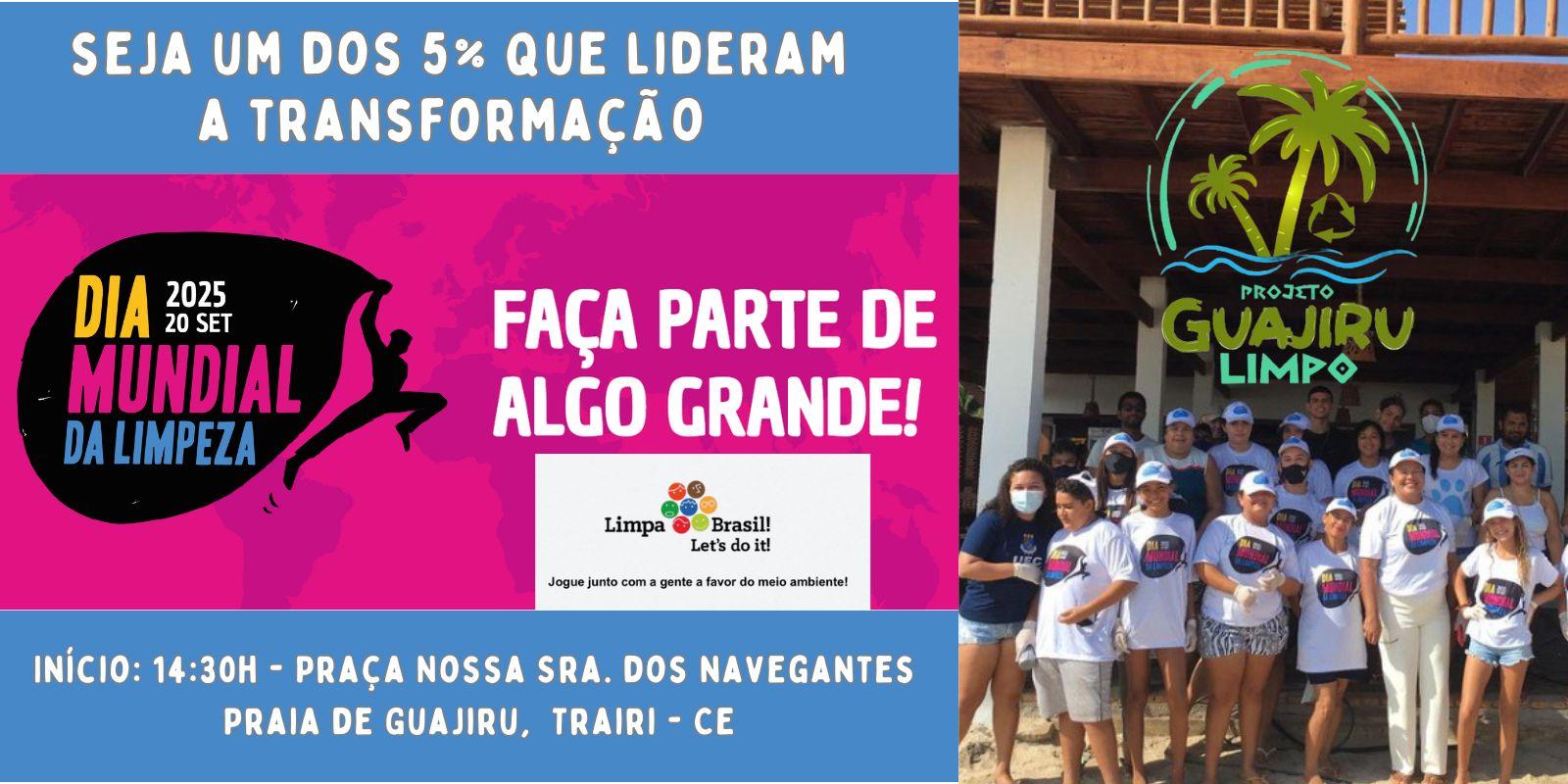 Limpeza na Praia de Guajiru 