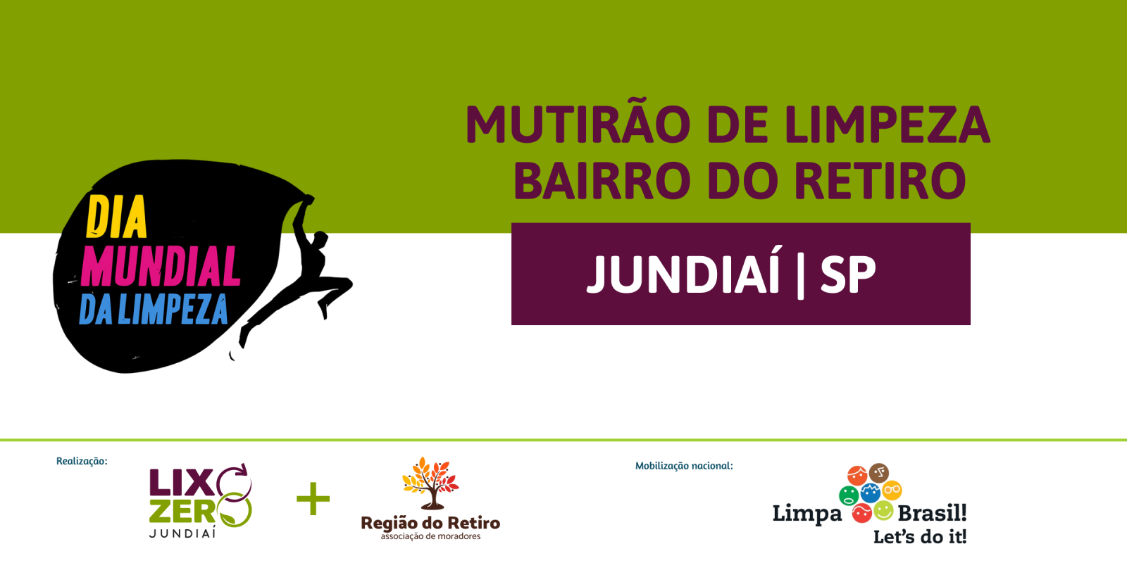 Mutirão da Limpeza- Bairro do Retiro Jundiaí