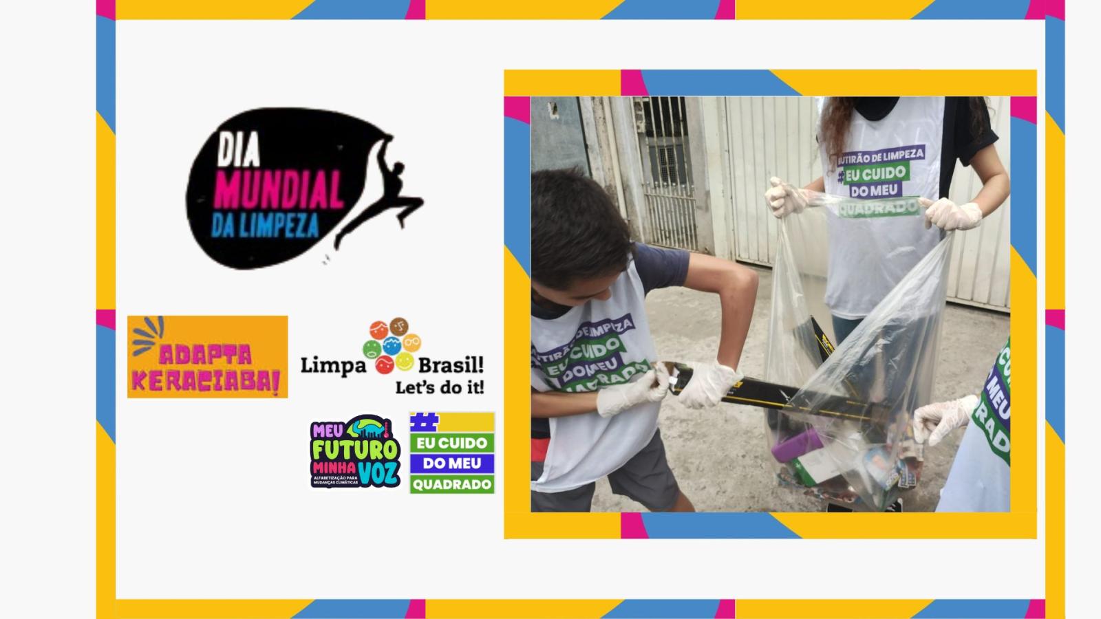 Mutirão de Limpeza E.E. Irmã Annete - Parceria com Adaptakeraciaba Mutirão de Limpeza E.E. Irmã Annete - Parceria com Adaptakeraciaba