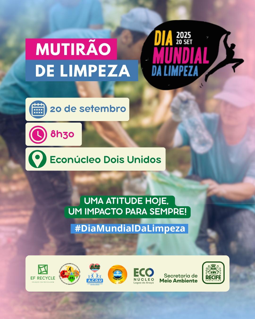 Mutirão de Limpeza na Mata de Dois Unidos
