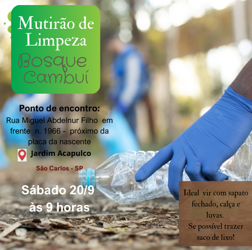 Mutirão no Bosque Cambuí Mutirão no Bosque Cambuí