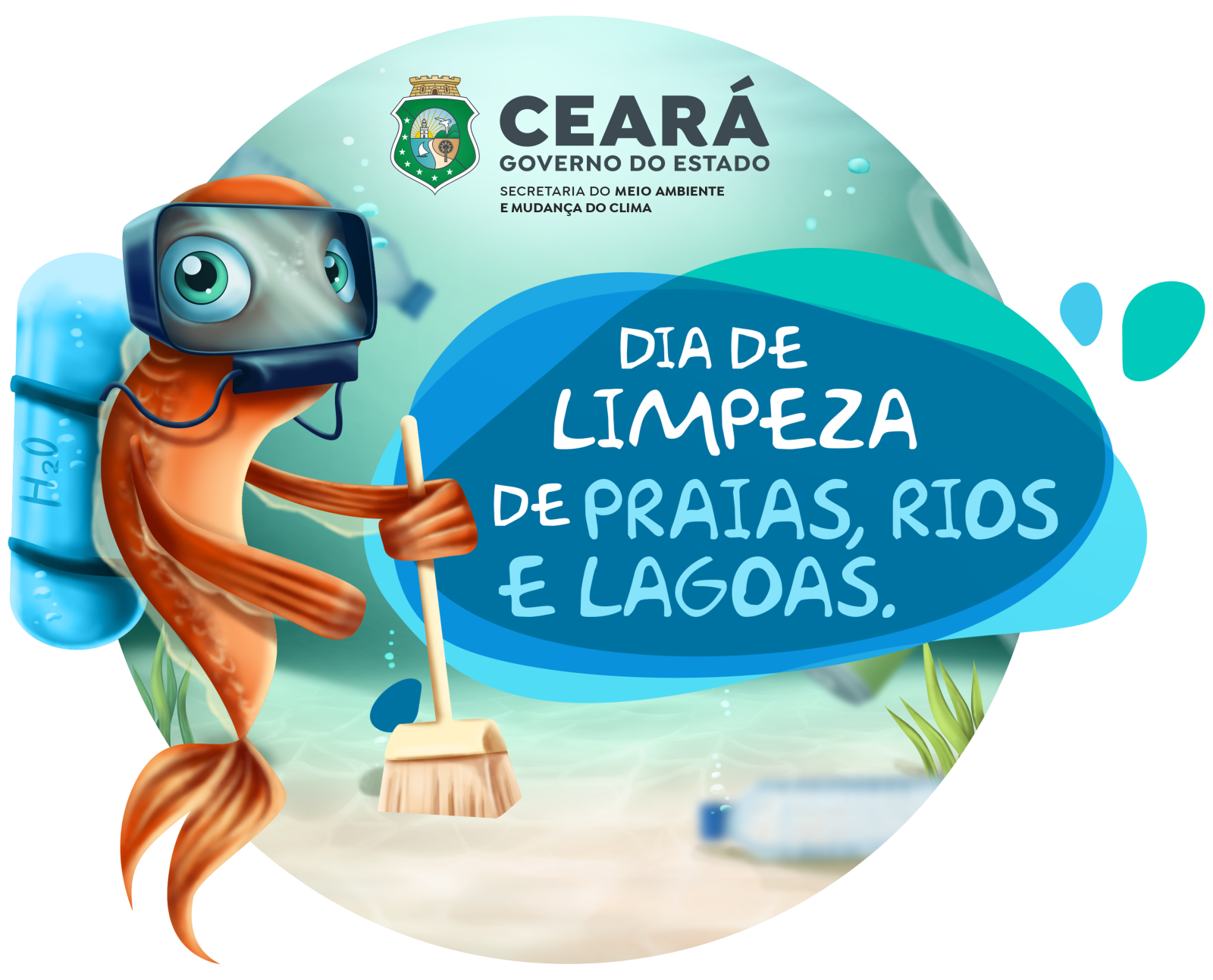 SEMA-CEARÁ - Dia Mundial da Limpeza - Praia do Futuro - Fortaleza-CE