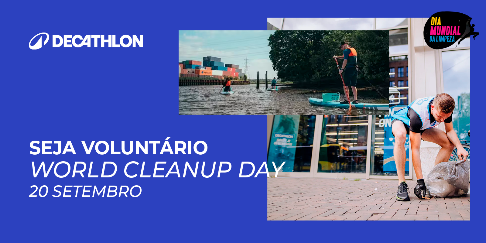 World Cleanup Day Decathlon | BH SUL (+ BH NORTE + CONTAGEM)