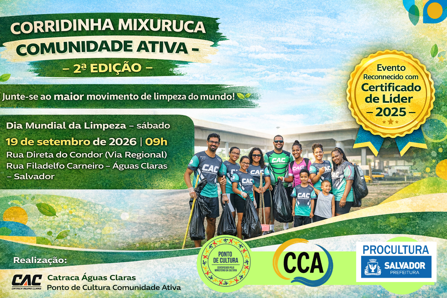 CORRIDINHA MIXURUCA COMUNIDADE ATIVA – 2ª EDIÇÃO