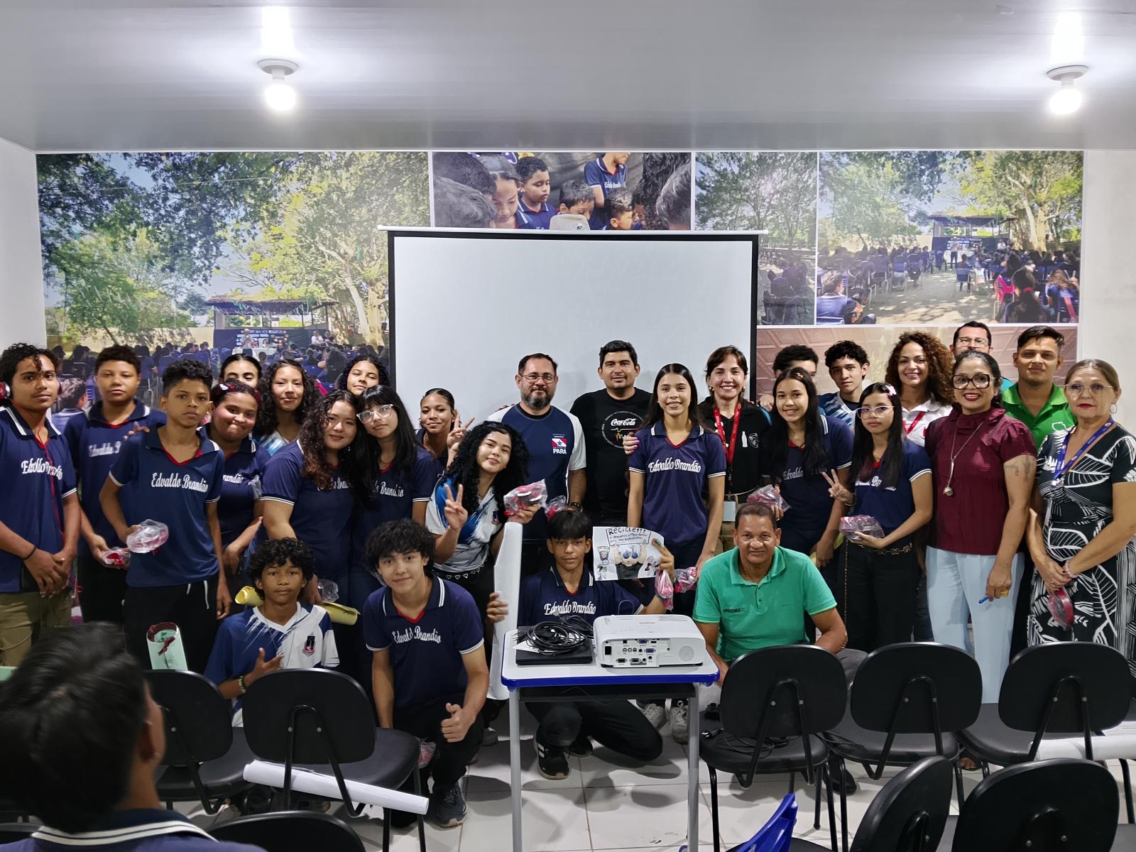 Missão Reciclagem 2026 - Gincana na Escola Estadual Suboficial EBJ - Turma 901