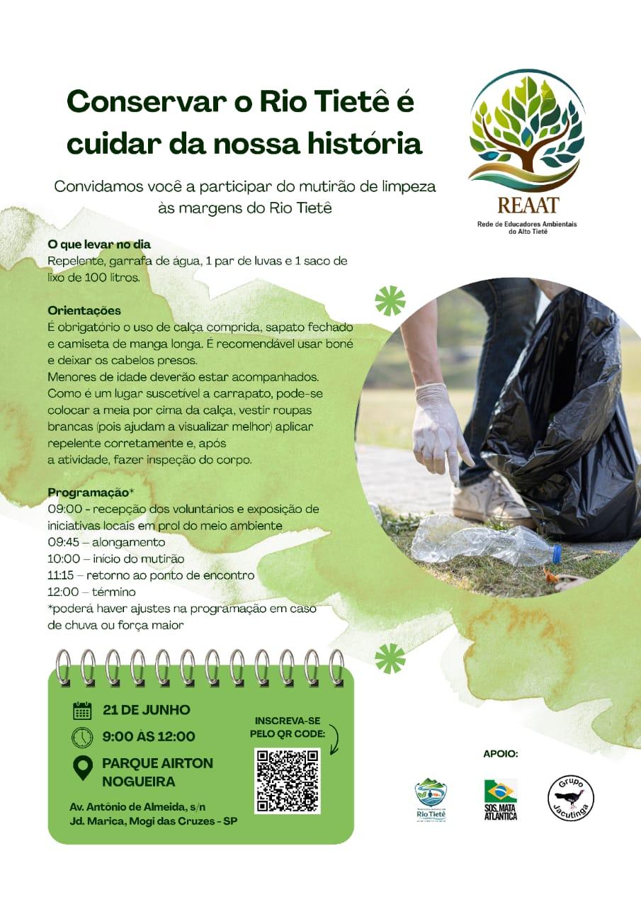 Conservar o Rio Tietê é Cuidar da Nossa História
