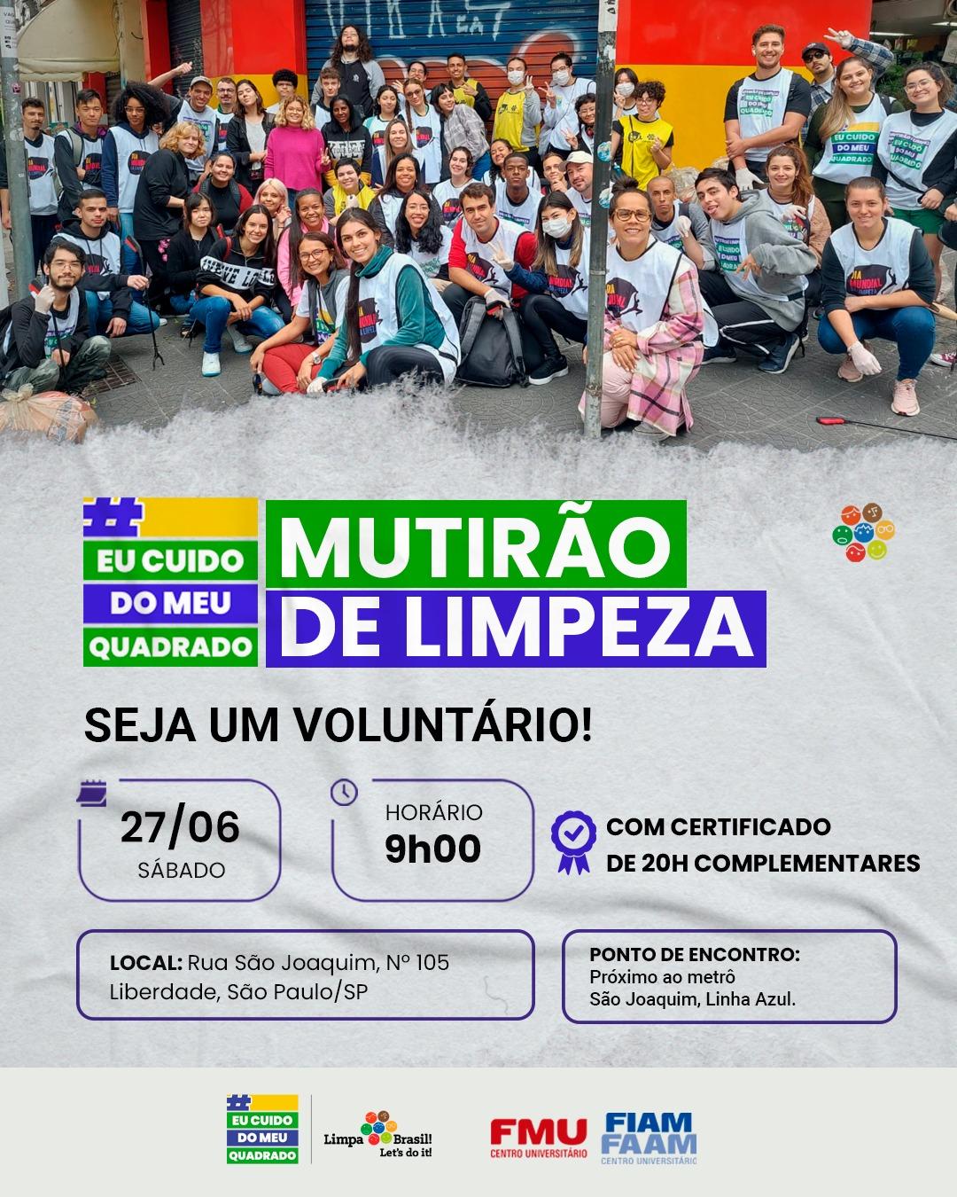 Mutirão de Limpeza - São Joaquim