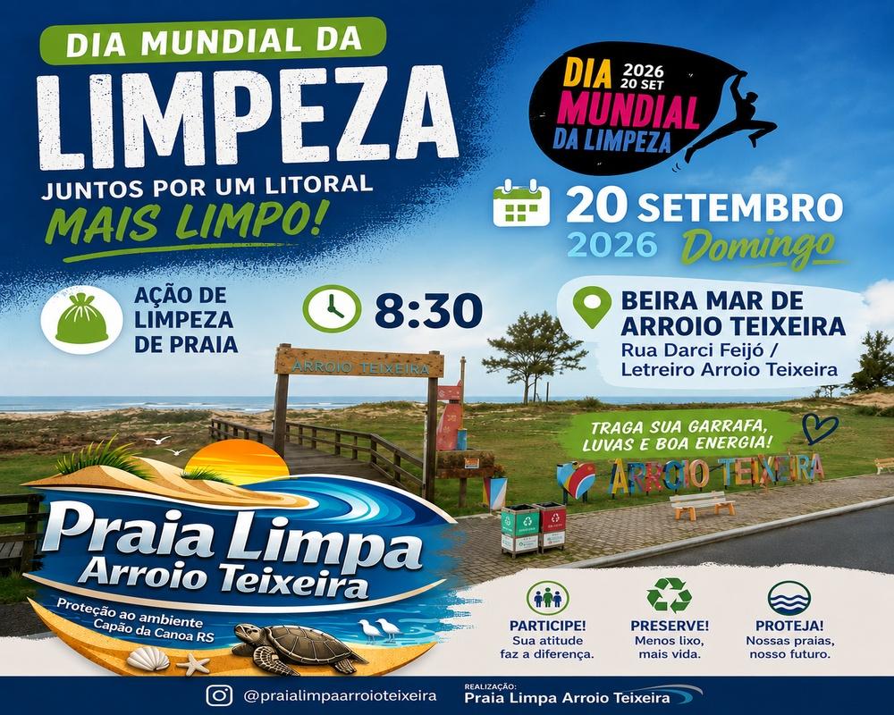 AÇÃO DE LIMPEZA DE PRAIA