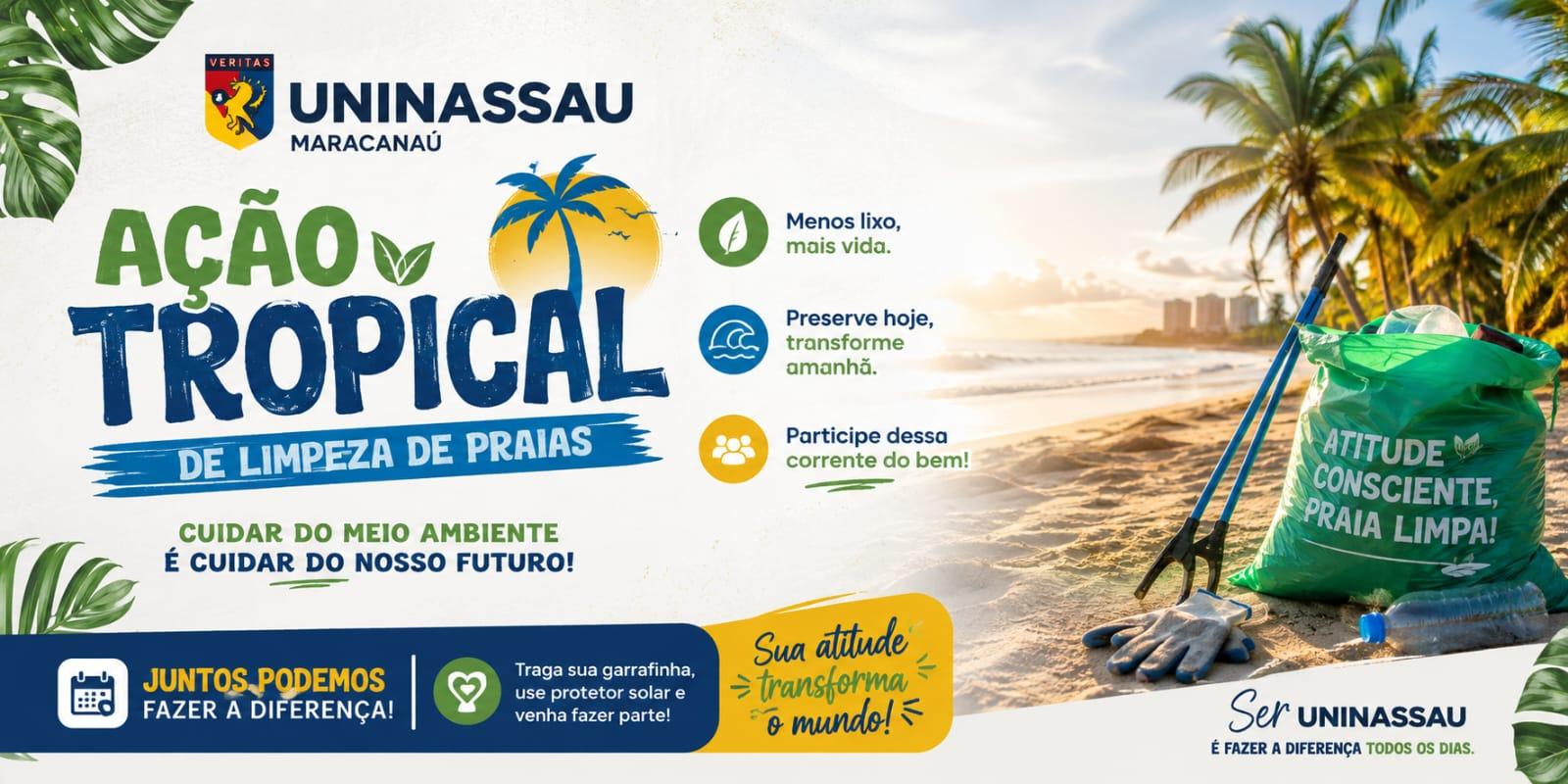 AÇÃO TROPICAL DE LIMPEZA DE PRAIAS 