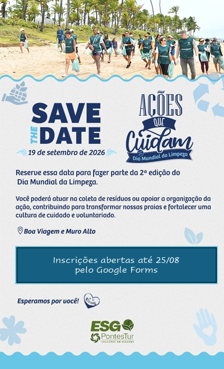 Ações que cuidam: dia mundial da limpeza