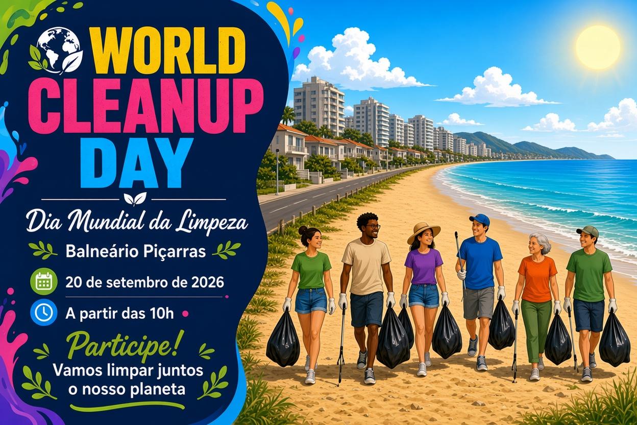 CLEAN UP DAY 2026 - BALNEÁRIO PIÇARRAS