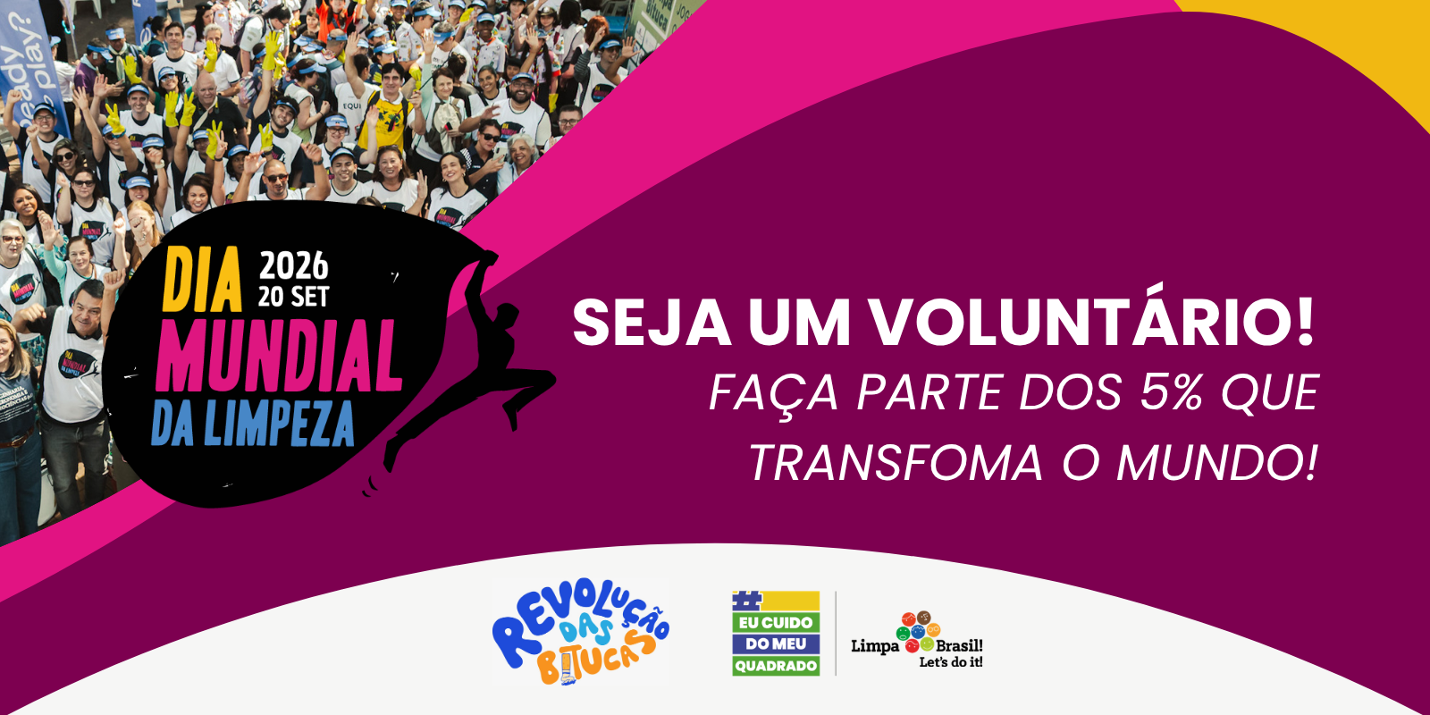 DIA MUNDIAL DA LIMPEZA 2026 - PRAIA DE COPACABANA