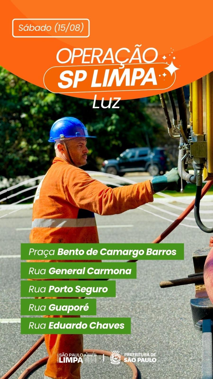 Esquenta DML - Operação São Paulo Limpa - Luz