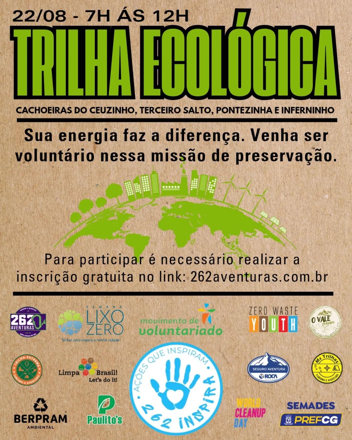 ????*TRILHA ECOLÓGICA – CACHOEIRA DO CEUZINHO 2026* ????
