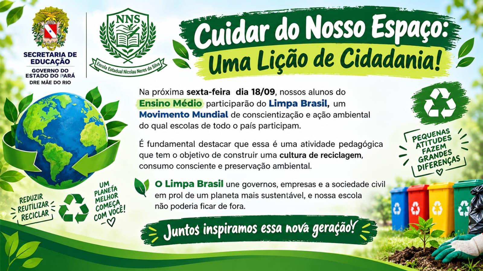 Cuidar do Nosso Espaço: Uma Lição de Cidadania!