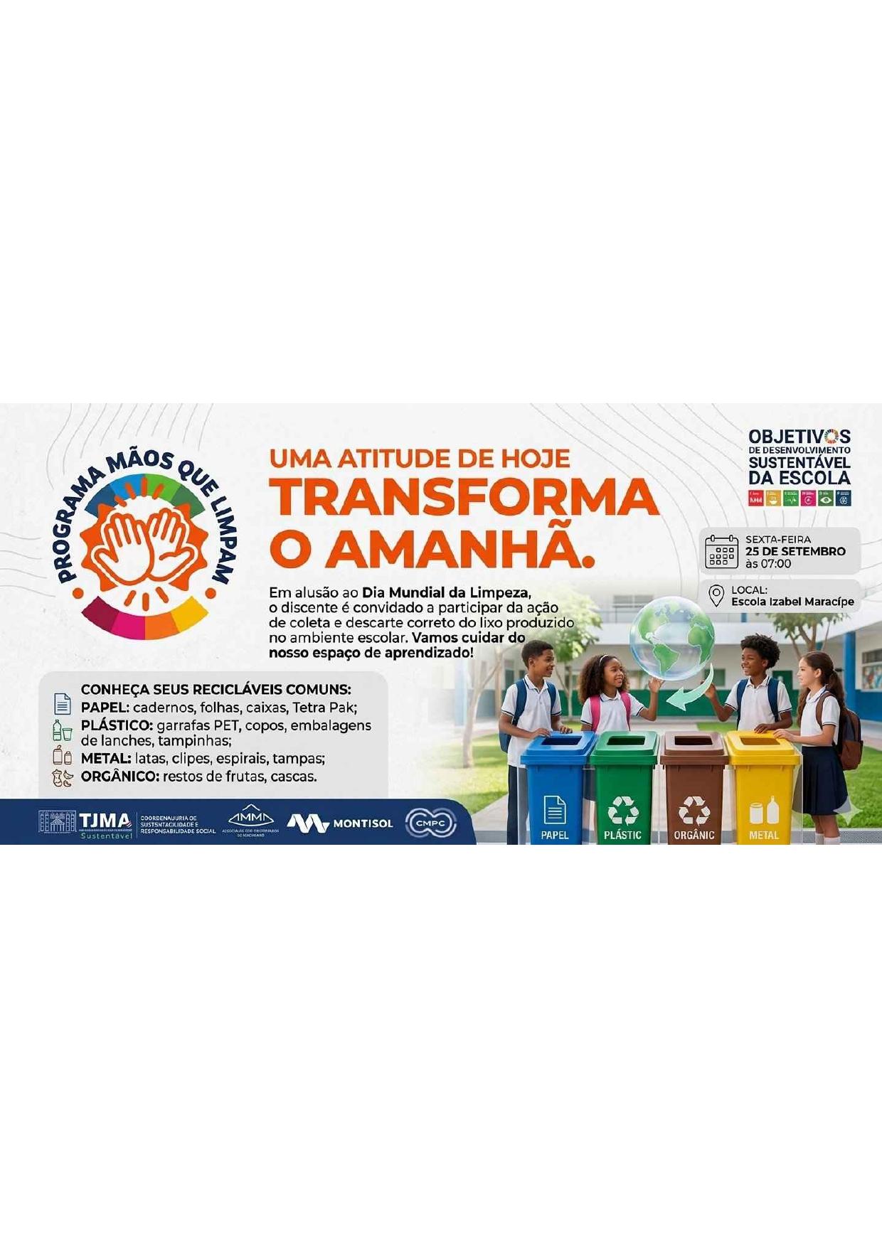 Ciclo Verde: Quem Limpa, Transforma!