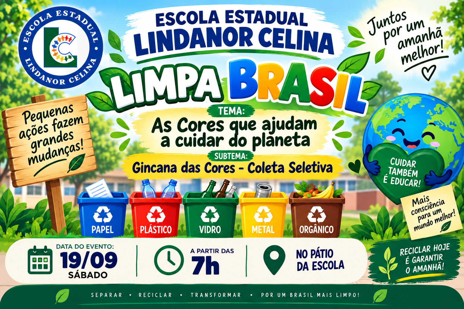As cores que ajudam a cuidar do planeta