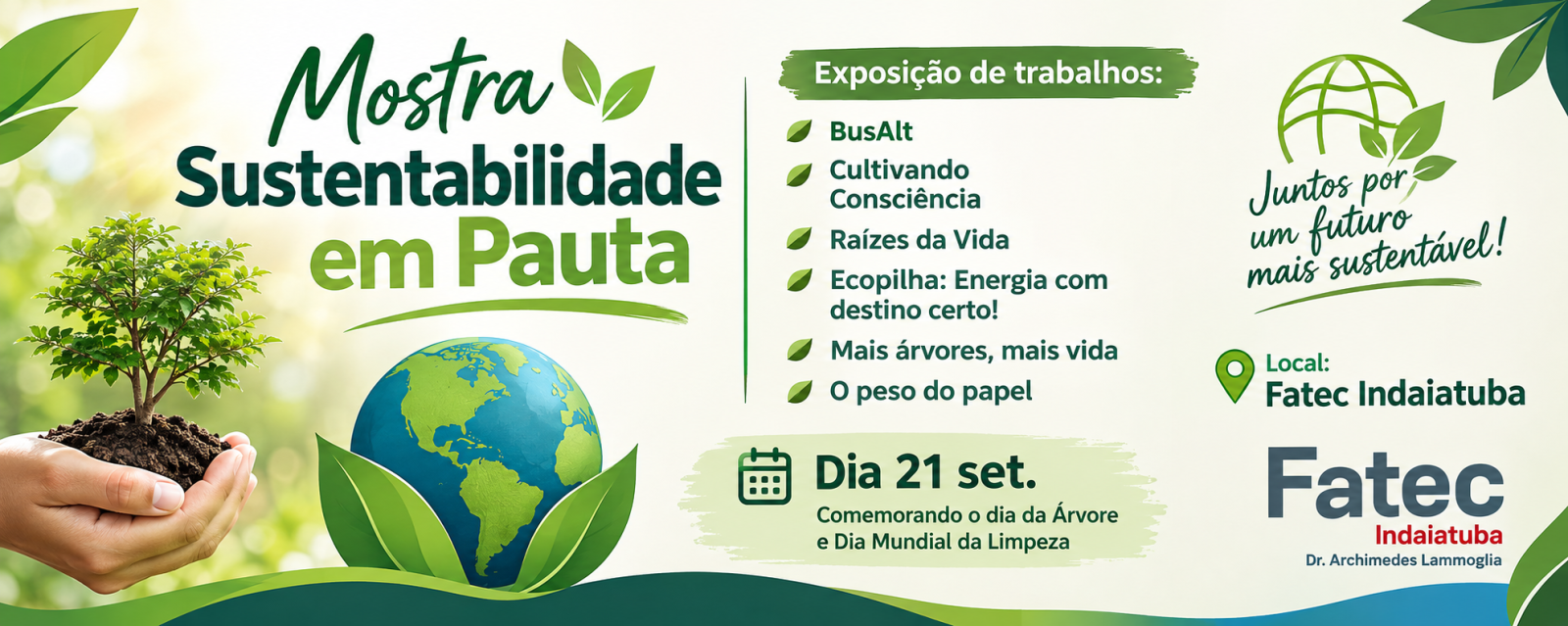 Mostra Sustentabilidade em Pauta