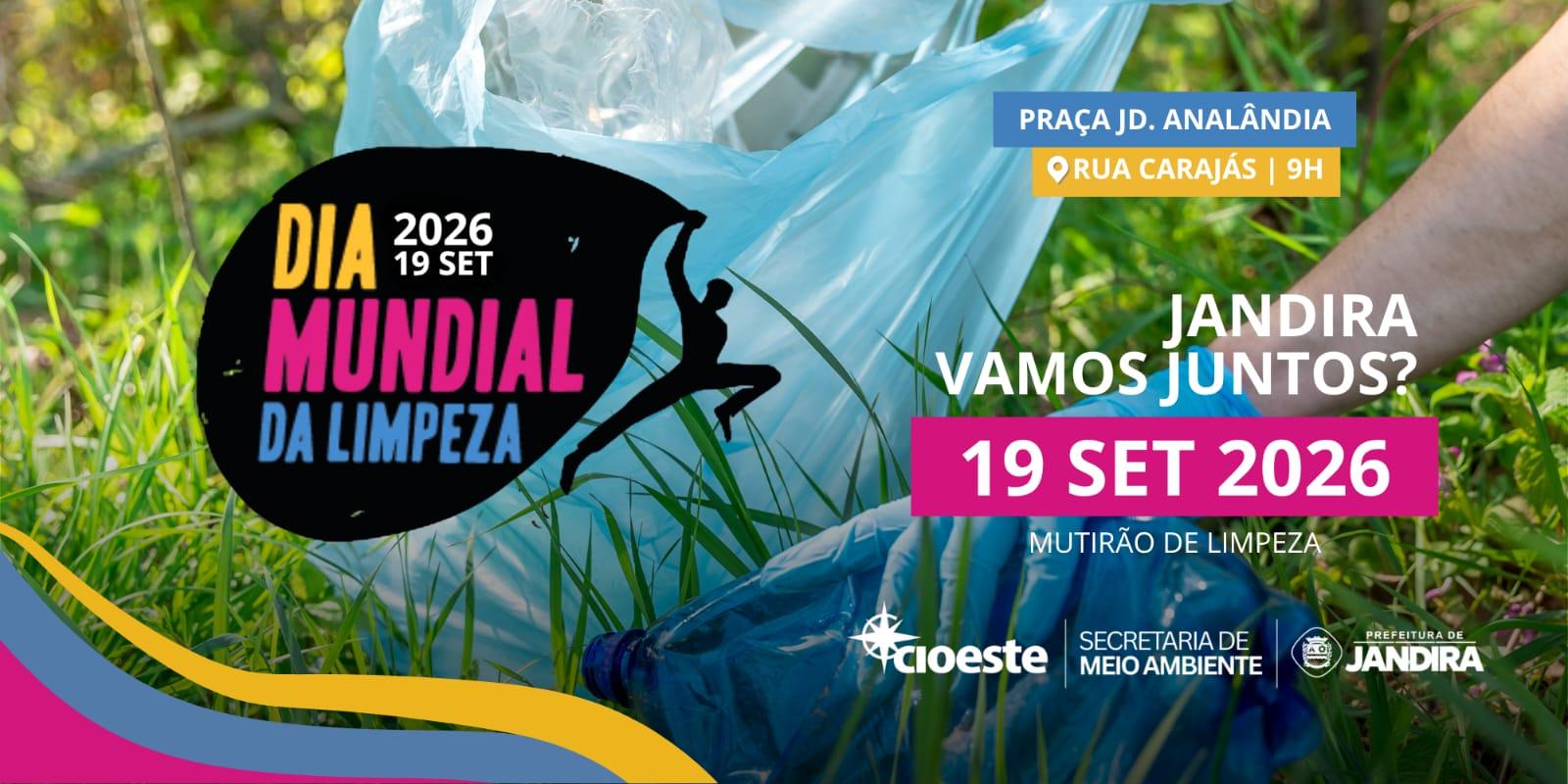 Dia Mundial da Limpeza - Jandira SP