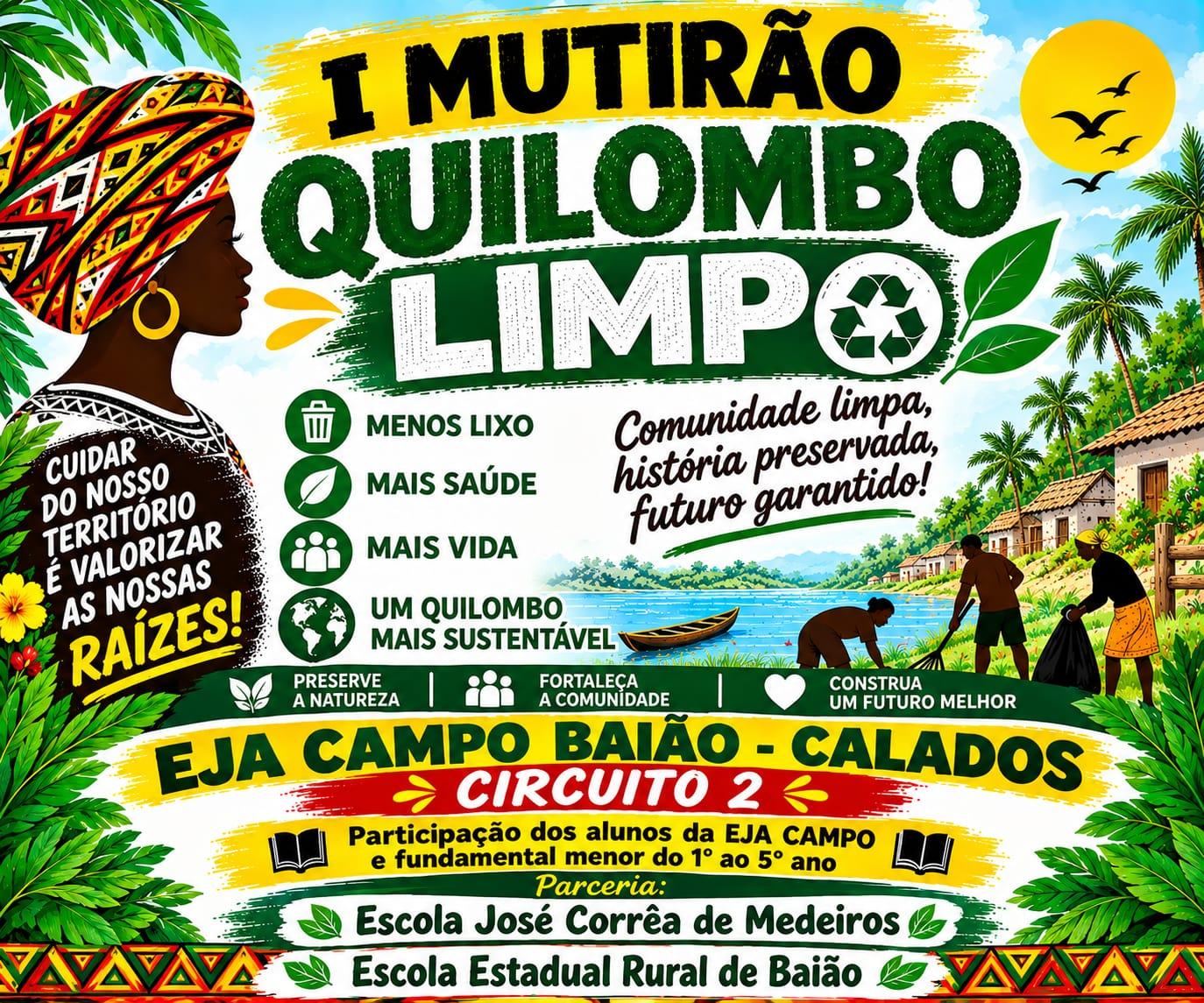 I MUTIRÃO QUILOMBO LIMPO