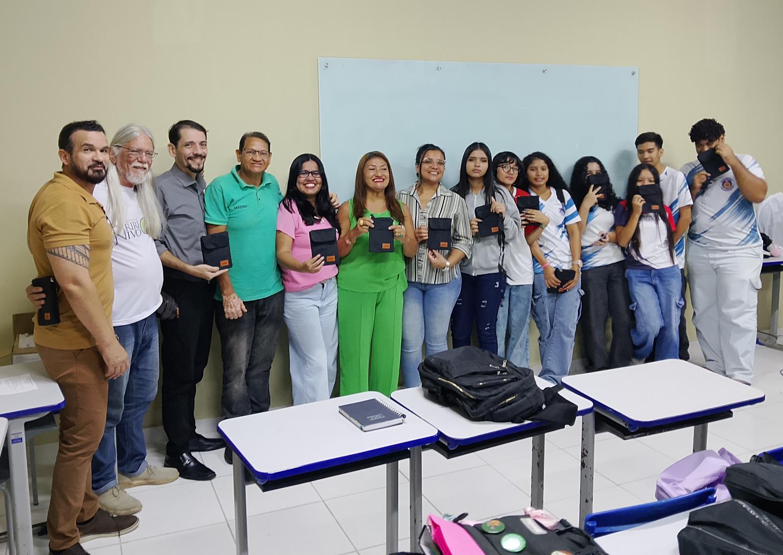 Missão Meio Ambiente na escola Santana Marques - Turmas 901/902