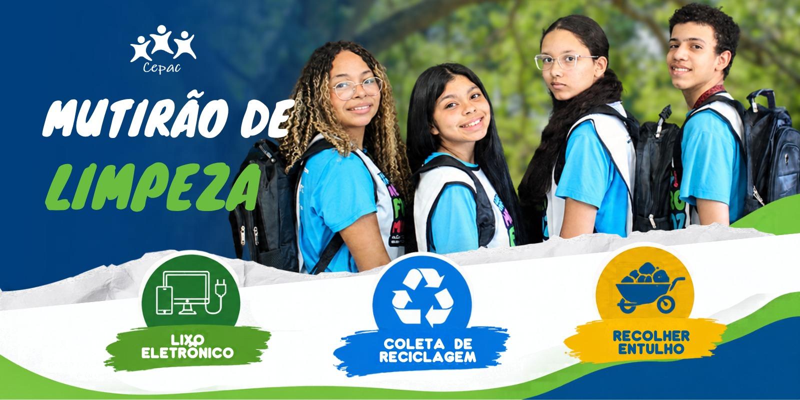 MUTIRÃO DE LIMPEZA CEPAC BARUERI 