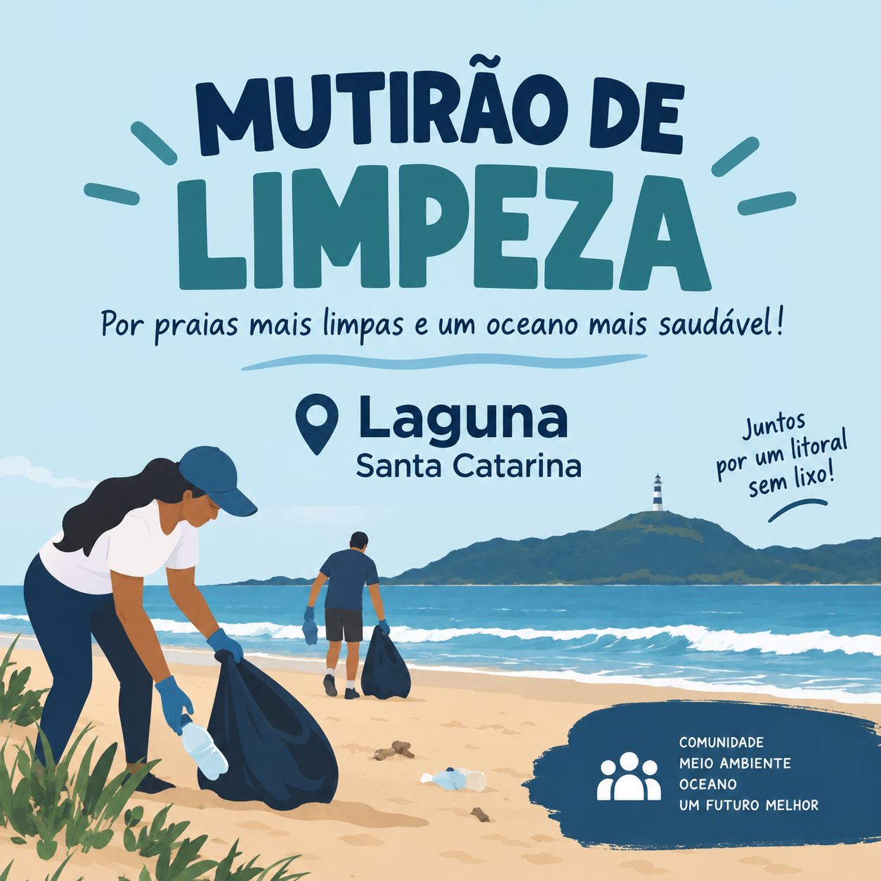Mutirão de Limpeza de Praia