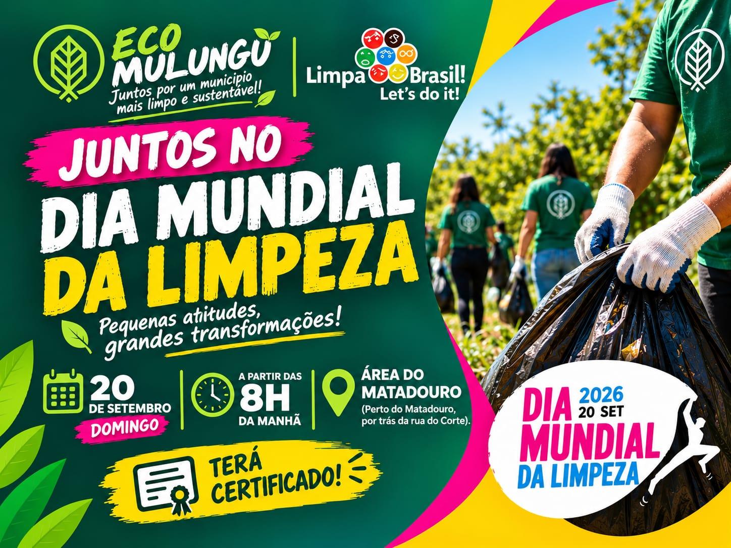 Mutirão de Limpeza na Beira do Rio Mamanguape- Mulungu/PB