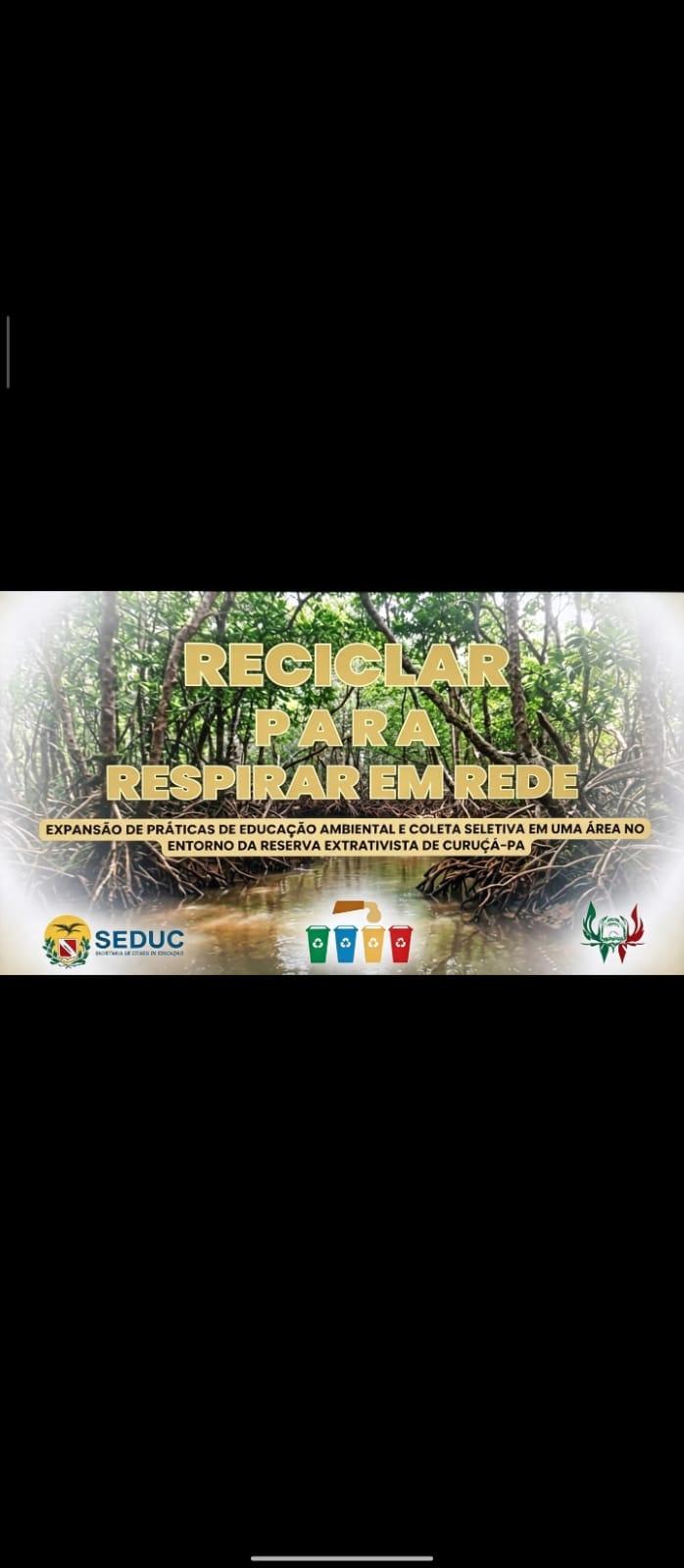 RECICLAR PARA RESPIRAR EM REDE: EXPANSÃO DE PRÁTICAS DE EDUCAÇÃO AMBIENTAL E COLETA SELETIVA EM UMA ÁREA ENTORNO DA RESERVA EXTRATIVISTA DE CURUÇÁ-PA