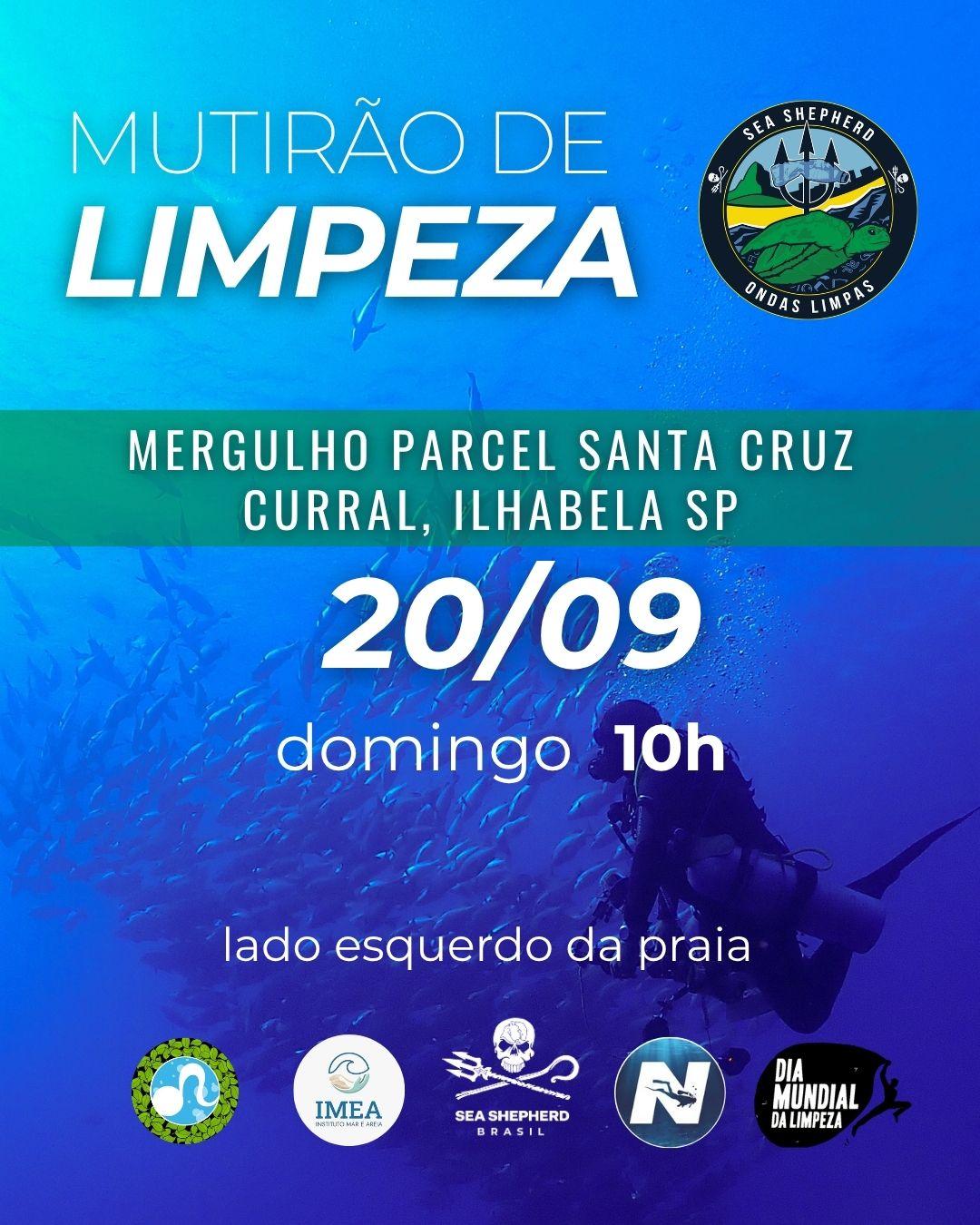 [SUBAQUÁTICA] PRAIA DO CURRAL, Ilhabela SP ONDAS LIMPAS MERGULHO